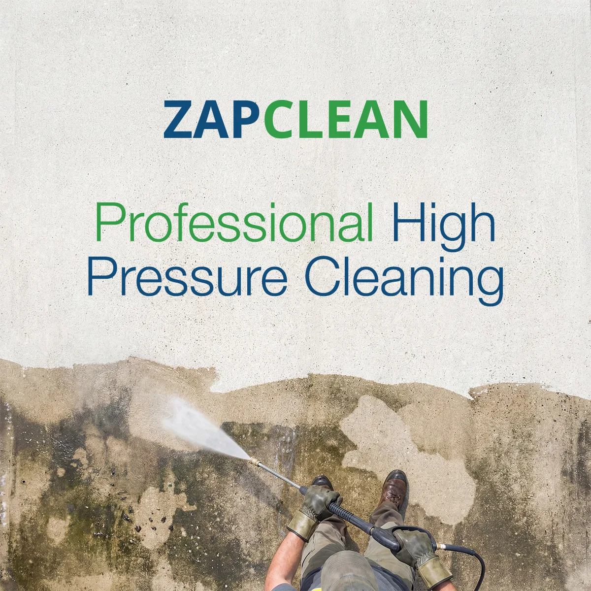 ZAPCLEAN brand post — Professional High Pressure Cleaning